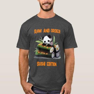 Ruw en orde: Sushi Edition Pun T-shirt