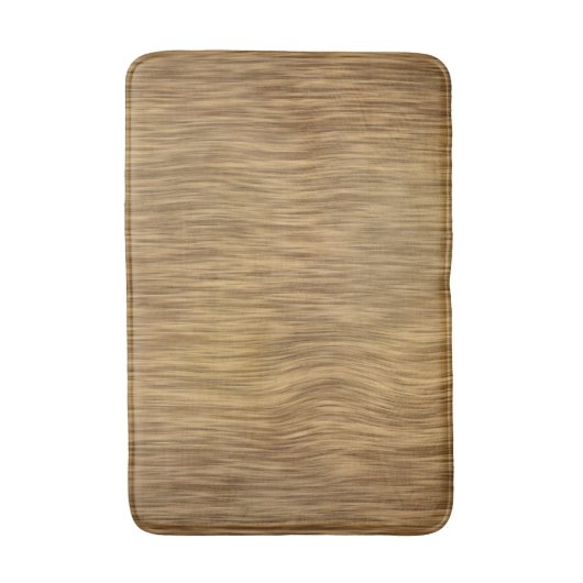 Ruw Faux-houtachtergrond in natuurlijke kleur Badmat (Voorkant Verticaal)