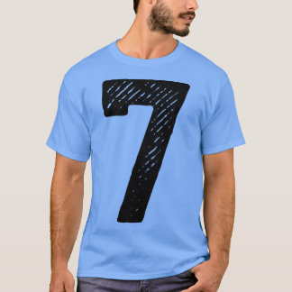 Ruw getal 6 t-shirt