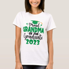 Ruw GRANDMA van een klasse van 2023 Afstuderen vun T-shirt