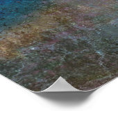 Ruw Grunge Texture Artwork | POSTER (Hoek)