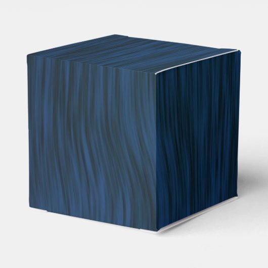 Ruw Hout Graan Achtergrond Diep Blauw Bedankdoosjes (Achterkant)