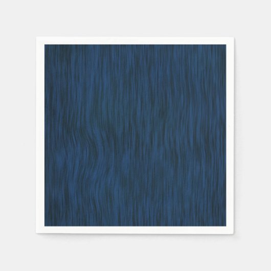 Ruw Hout Graan Achtergrond Diep Blauw Servet (Voorkant)