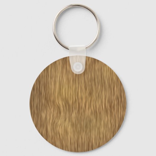 Ruw Hout Grain Achtergrond in natuurlijke kleur Sleutelhanger (Voorkant)