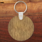Ruw Hout Grain Achtergrond in natuurlijke kleur Sleutelhanger (Voorkant)