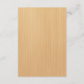 Ruw hout roze bloem vlinder veiligheidsmaatregelen informatiekaartje (Achterkant)