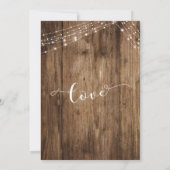 Ruw-houten jubileum viering van hernieuwing van hu kaart (Achterkant)