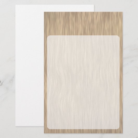 Ruw Houtkorrel Achtergrond in rode kleur Briefpapier (Voorkant / Achterkant)