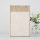 Ruw Houtkorrel Achtergrond in rode kleur Briefpapier (Staand voorkant)