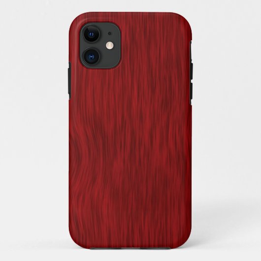 Ruw Houtkorrel Achtergrond - Rood Case-Mate iPhone Case (Achterkant)