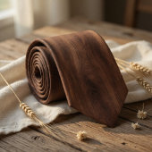 Ruw Houtnerf Stropdas