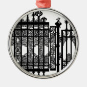 Ruw ijzer metalen ornament (Voorkant)