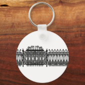 Ruw ijzer sleutelhanger (Voorkant)