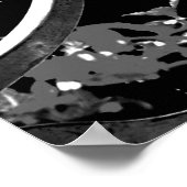 Ruw ijzerdecor poster (Hoek)