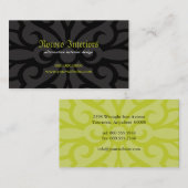 Ruw IJzerdecoratief Visitekaartje (Voorkant / Achterkant)