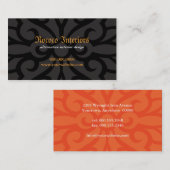 Ruw IJzerdecoratief Visitekaartje (Voorkant / Achterkant)