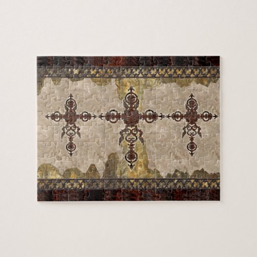 Ruw IJzerkruis Legpuzzel (Horizontaal)