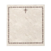 Ruw IJzerkruis Notitieblok (Voorkant)