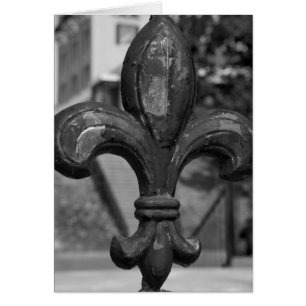 Ruw Iron Fleur de lis