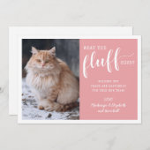 Ruw jaar 2025 Wat een pluizenpret Mopshond foto va Feestdagenkaart (Voorkant / Achterkant)