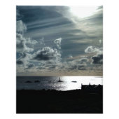 Ruw Land's End-kliffen, Cornwall Landschap Foto Afdruk (Voorkant)