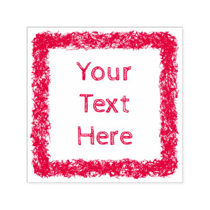 Ruw Lijst Zelfinktende Stempel