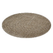 Ruw linnen: natuurlijke getextureerde stof. snijplank (Hoek)