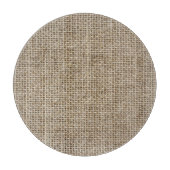 Ruw linnen: natuurlijke getextureerde stof. snijplank (Voorkant)