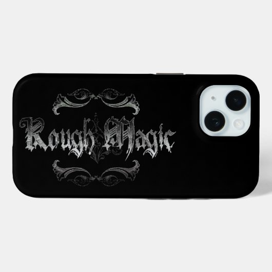 Ruw Magische Hoesje-Mate iPhone Case (Achterkant (horizontaal))