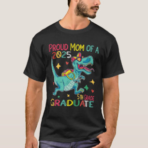 Ruw mam A klasse 2025 5e klasse Afstuderen dinos T-shirt