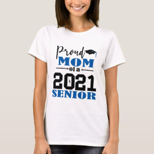 Ruw mam van een 2021-senior t-shirt