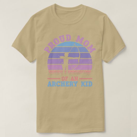 Ruw mam van een aartsboogschutter voor Kind T-shirt (Design voorkant)