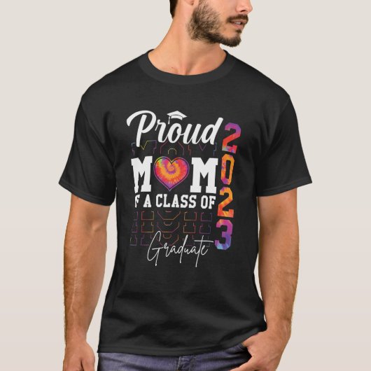 Ruw mam van een Afstuderen jaar 2023 T-shirt (Voorkant)