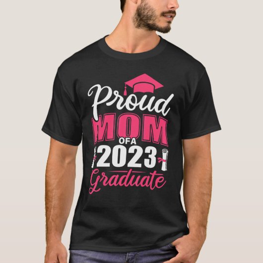 Ruw mam van een Afstuderen van 2023 van 2023 T-shirt (Voorkant)