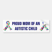 Ruw mam van een Autistisch Kind Bumpersticker (Voorkant)
