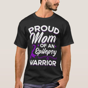 Ruw mam van een epilepsievleur Epilepsy Awarenes T-shirt