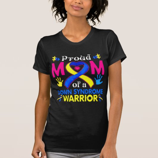 Ruw mam van een Geweldige bewustmakingscampagne va T-shirt (Voorkant)