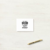 Ruw mam van een Geweldige dochter Post-it® Notes (Op bureau)