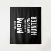 Ruw mam van een Geweldige jager Wandkleed (Voorkant)