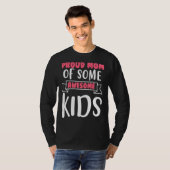 Ruw mam van een Geweldige Kinder Moederdag T-shirt (Voorkant volledig)