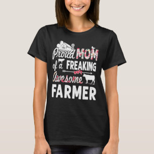 Ruw mam van een Geweldige melkboer T-shirt