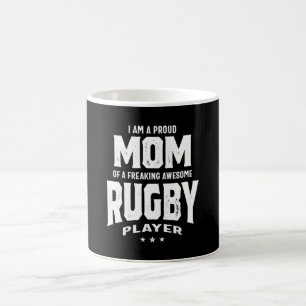Ruw mam van een Geweldige Rugby-speler Koffiemok