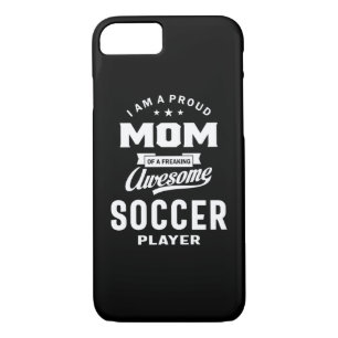 Ruw mam van een Geweldige voetbalspeler iPhone 8/7 Hoesje