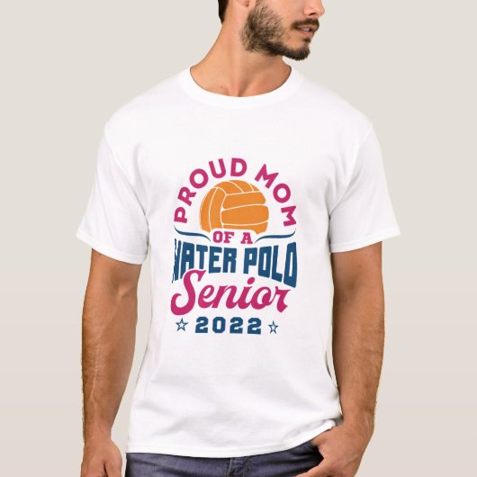 Ruw mam van een hooggeplaatst waterpooloog 2022 t-shirt (Voorkant)
