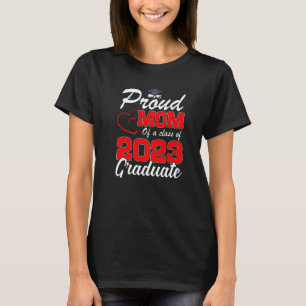 Ruw mam van een klasse van 2023 Afstuderen 23 gr T-shirt
