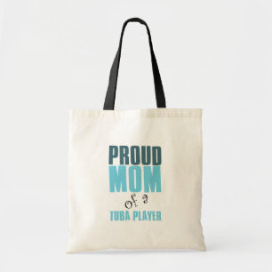 Ruw mam van een Tuba Player Tote Bag