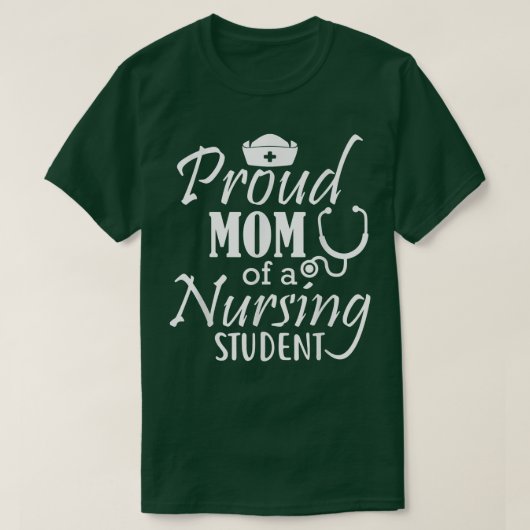 Ruw mam van een verpleegstudent t-shirt (Design voorkant)