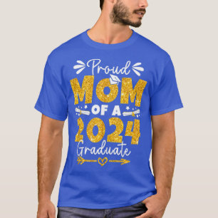 Ruw mam van klasse 2024 Afstuderen voor Afstuderen T-shirt