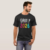 Ruw mam van klasse 2026 Afstuderen senior 26 T-shirt (Voorkant volledig)
