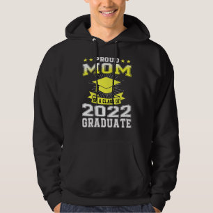 Ruw mam van senior 2022 familie die studeren hoodie
